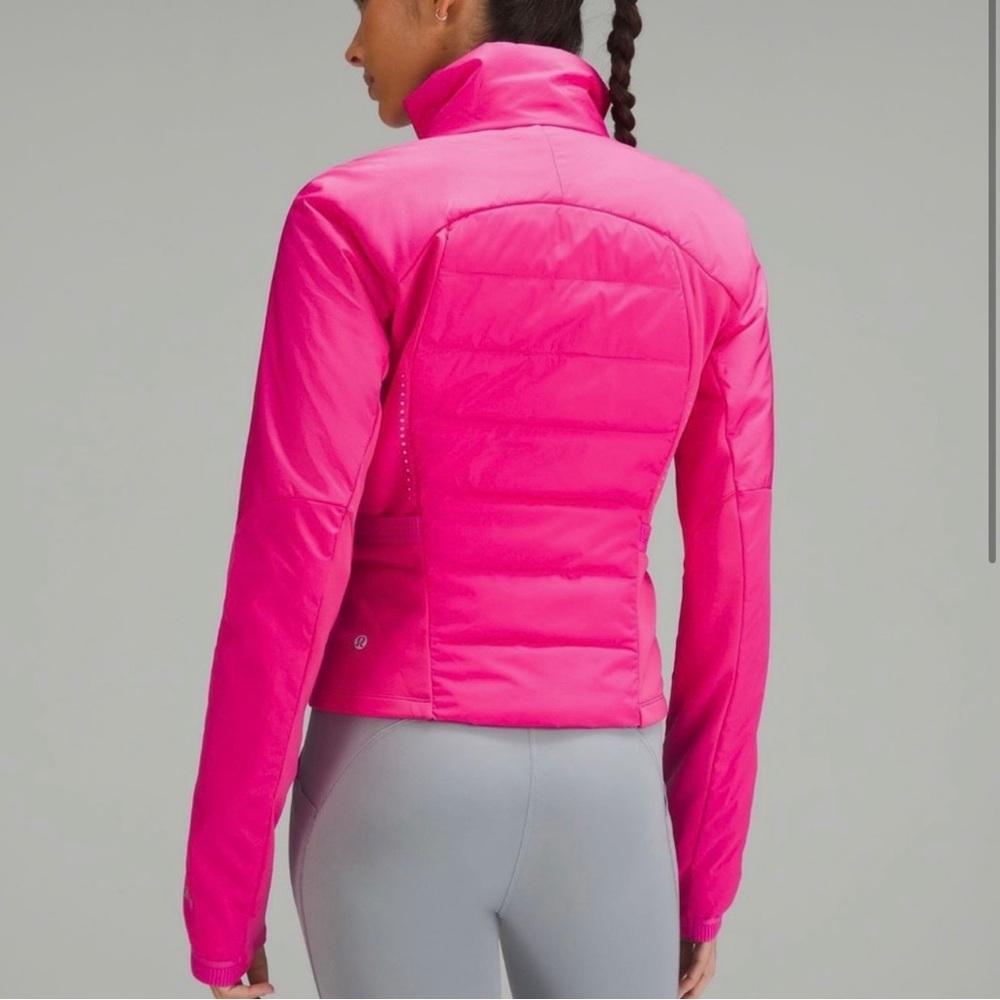 Lululemon Sonic Pink Down For It All Jacket - Picture 2 of 6
